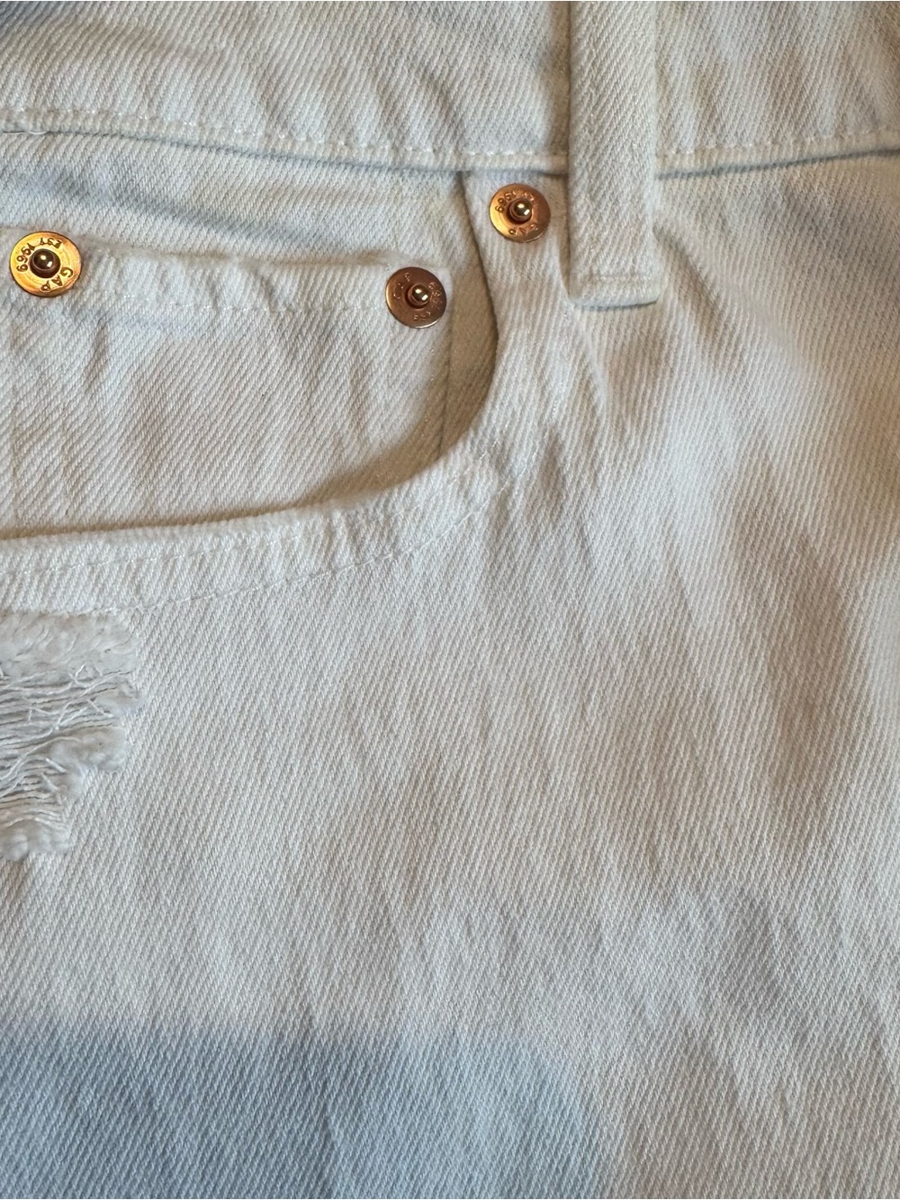 GAP CHEEKY STRAIGHT HIGH RISE Jeans SIZE: 4 Petite BIN #12 - Picture 3 of 8